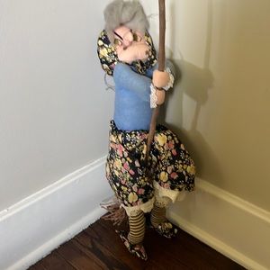 Vintage European handcrafted witch